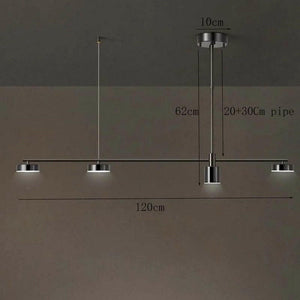 Acke - Nordic Wrought Iron LED Chandelier