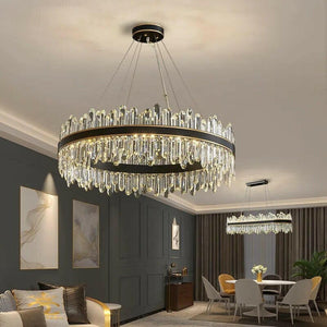 Anders - Luxury Black Chandelier for Living Room