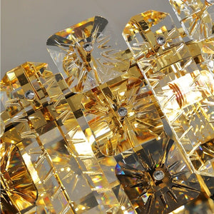 Antov - Luxury Round Crystal Chandelier for Living Room