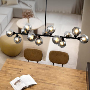 Astral - Linear Chandelier Dining Room 59 Inch Sputnik Island Pendant Light
