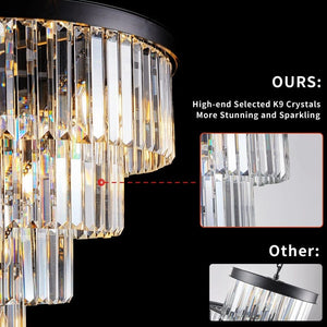 Bayfeve - Luxury Crystal Pendant Light