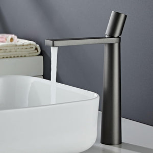 Brass Bathroom Sink Faucet, Hot & Cold Mixer | bright&plus.