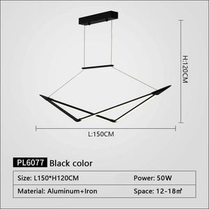 Brik`s - NEO RC+ dimmable Modern Chandelier for Living Room