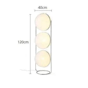 Brint - Art Deco Chrome Metal Floor/Table Lamp