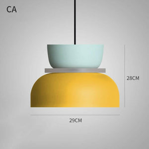 Caesar - Nordic Style Colored Pendant Lamp