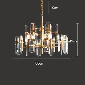 Dabria - Modern Chandelier Dining Room Ceiling Light