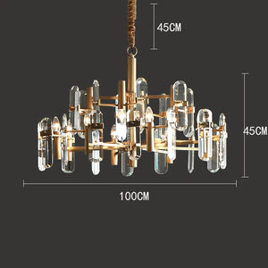 Dabria - Modern Chandelier Dining Room Ceiling Light