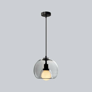Dag - Modern Style Spherical Glass Pendant Lamp