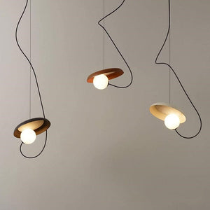 Minimalist Danish Circular Magnetic Pendant Lamp