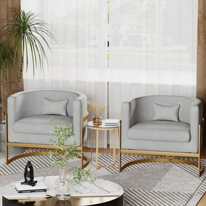 Elio - Modern Velvet Chair for Living Room