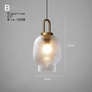 Gaffer - Frosted Glass Modern Minimalist Pendant Lamp