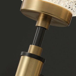 Galt - Simple and Contemporary Antique Crystal Acrylic Wall Lamp