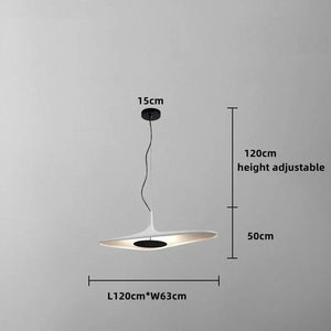 Giosue - Triangular Design Chandelier for Living Room