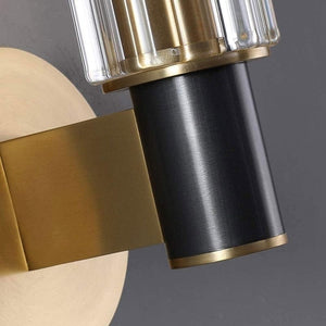 Gisli - Cylindrical Glass Wall Light