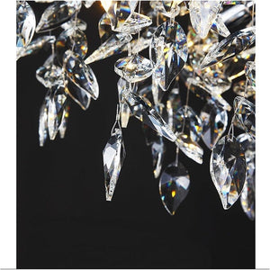 Halvor - Crystal Ceiling Lamp with Tree Branch Design