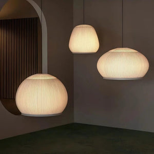 Hedda - Lantern Knit Pendant Lamp