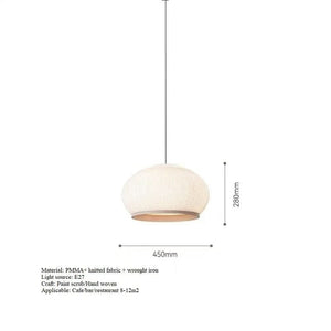 Hedda - Lantern Knit Pendant Lamp