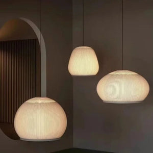 Hedda - Lantern Knit Pendant Lamp