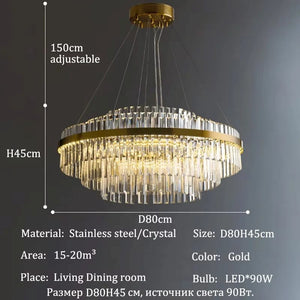 JENSEN Ring Chandelier