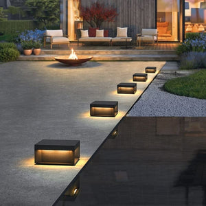 Klaus - Luxury Modern Outdoor Solar Garden Waterproof IP55 Light