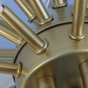 Kristian - Modern White Feather Chandelier