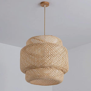Kui - Modern Japanese Bamboo Pendant Lamp