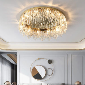 Larique - Modern Crystal Ceiling Lamp