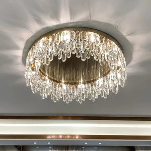Larique - Modern Crystal Ceiling Lamp