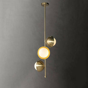 Lois - Pendant Lamp Copper Glass Frosted