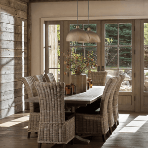 Lozano - Light Single Antique Brass Dome Pendant Light