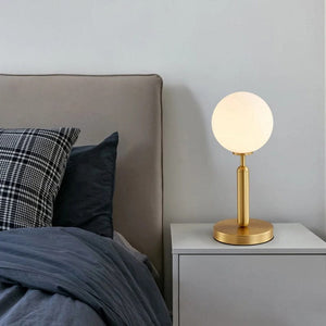 Massimo - Nordic Simple White Glass LED Table Lamp