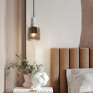 Mette - Nordic Marble Glass Pendant Light Modern