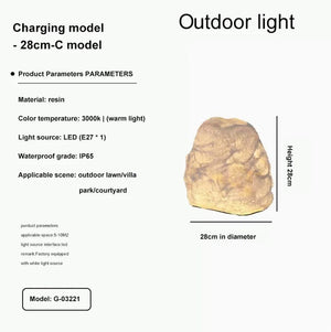 Mikkel - Garden Stone Outdoor Light