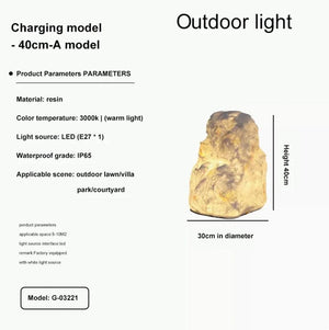 Mikkel - Garden Stone Outdoor Light