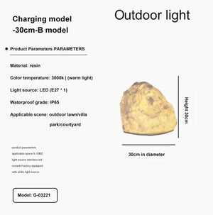 Mikkel - Garden Stone Outdoor Light