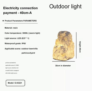 Mikkel - Garden Stone Outdoor Light