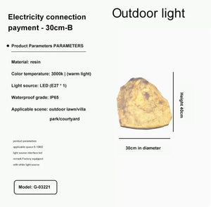 Mikkel - Garden Stone Outdoor Light