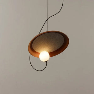 Minimalist Danish Circular Magnetic Pendant Lamp