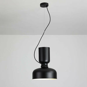 Modern Danish Designer Nordic Pendant Lamp with Wrought Iron Shade