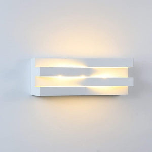 Modern Waterproof Outdoor Wall Lamp Rectangle Shape