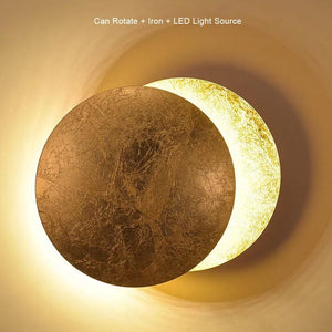 Moons - Solar Eclipse Moon Wall Lamp