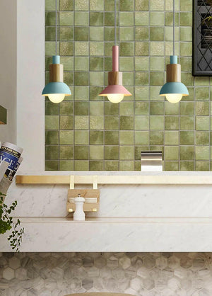 Neato - Metal & Wood Pendant Lamp