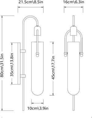 Nuo - Minimalist Postmodern Wall Lamp