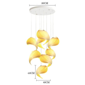 Onull - Original Eco-Friendly Wooden Creative Shell Shape Pendant Lamp