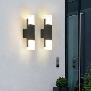 Outdoor Motion Sensor LED Waterproof Wall Sconce Light