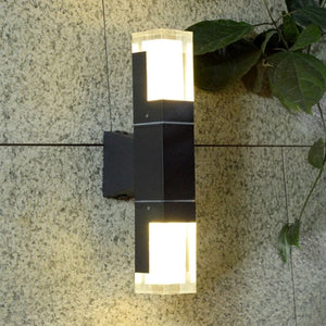Outdoor Motion Sensor LED Waterproof Wall Sconce Light