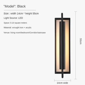 Postmodern Style Wall Lamp for Elegant Interior