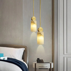 Risto - Nordic marble Pendant Lamp Luxury Copper