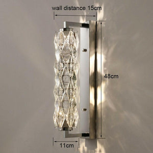 Sanne - Luxury Crystal Wall Lamp Postmodern