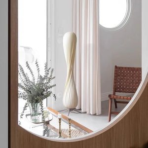 Shanghaf - Wooden Floor Lamp